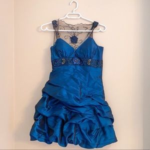 ⭐️ Blue Dress for graduation or prom